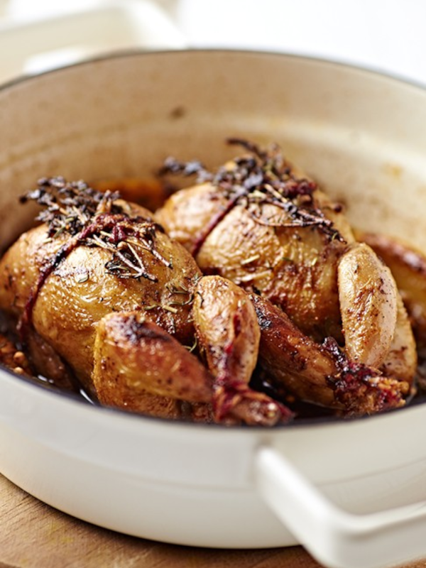 Pot roast pheasant